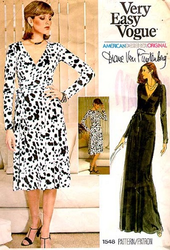 Diane Von Furstenberg wrap dress 1970s ...